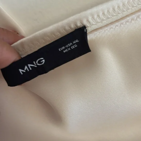 Mango midi satin skirt - Picture 7 of 8